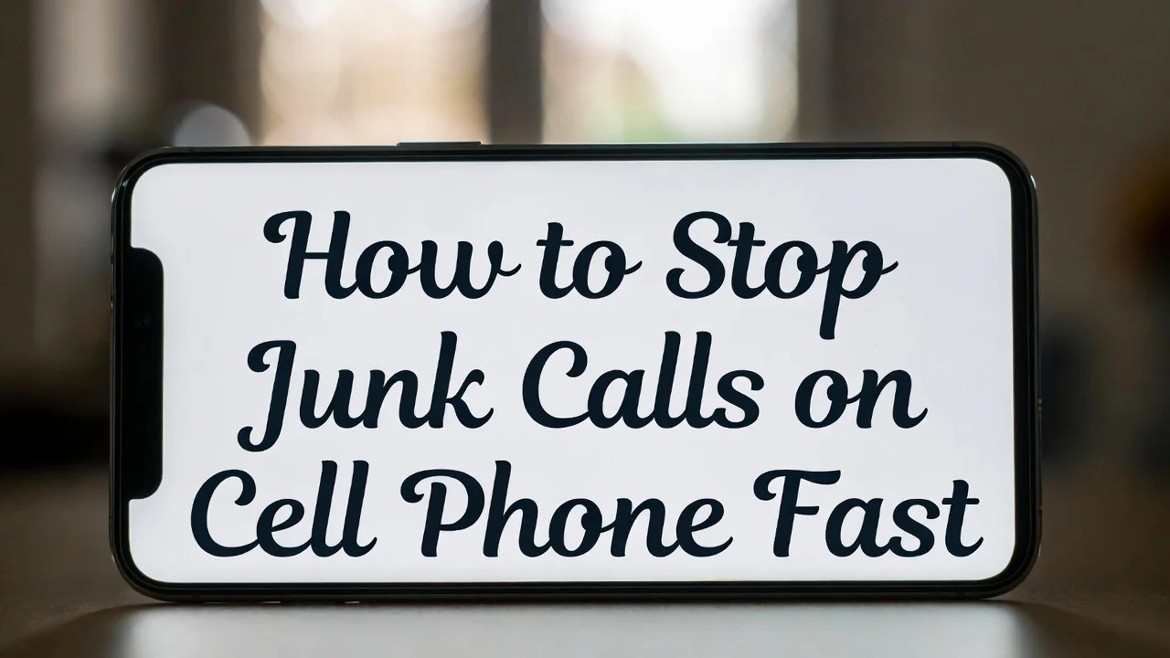 How to Stop Junk Calls on Cell Phone Fast