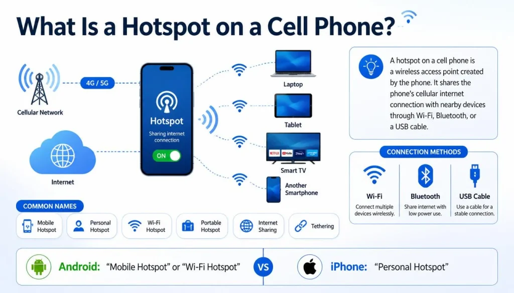 What Is a Hotspot on a Cell Phone